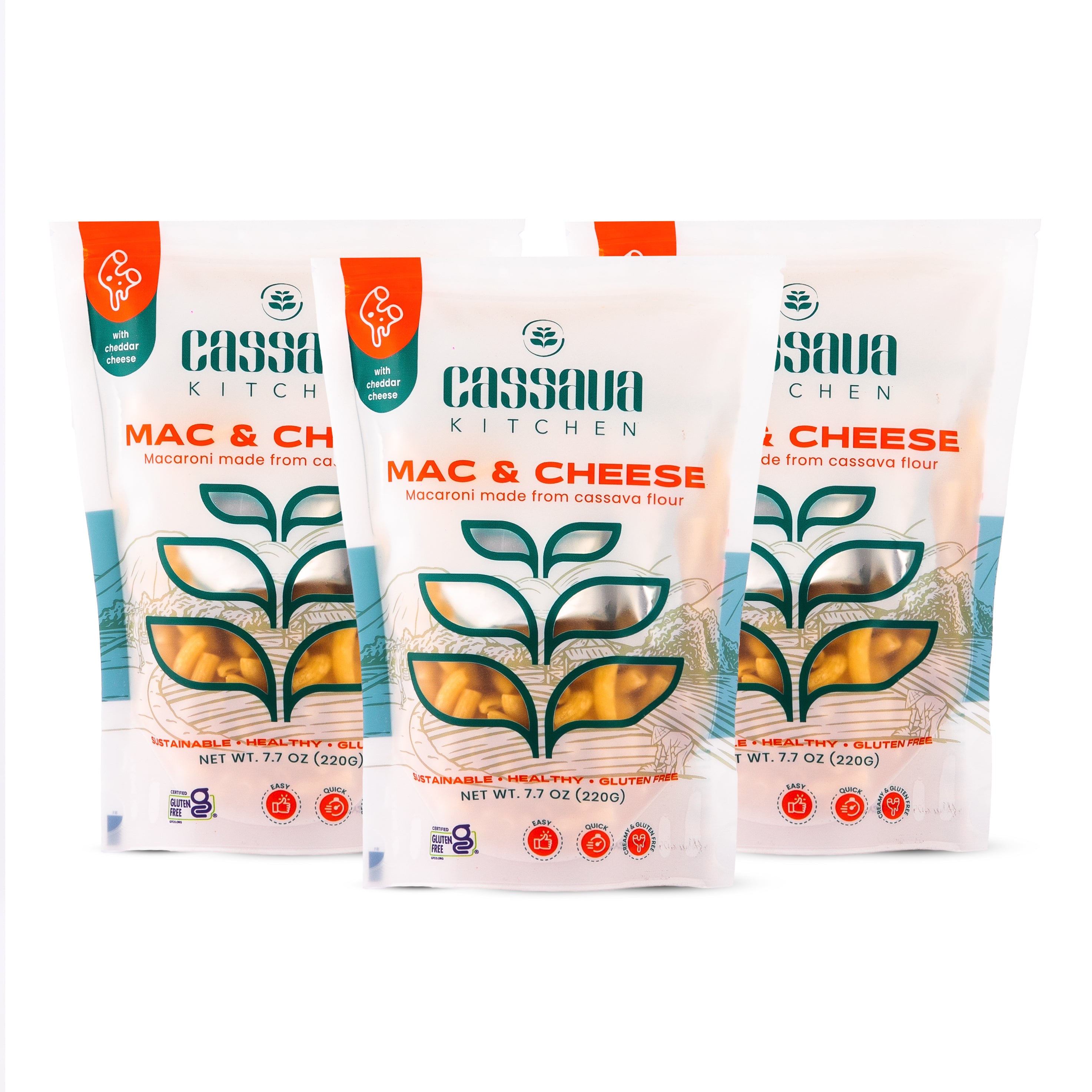 CASSAVA MAC N CHEESE BUNDLE (3 PACK)