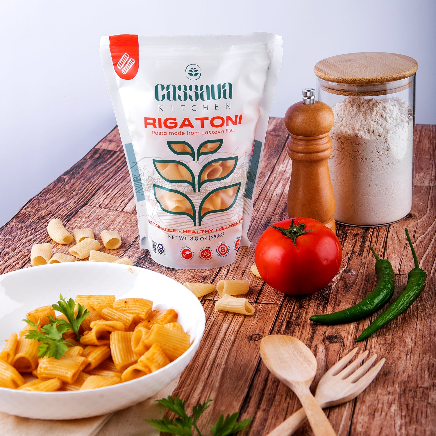CASSAVA RIGATONI