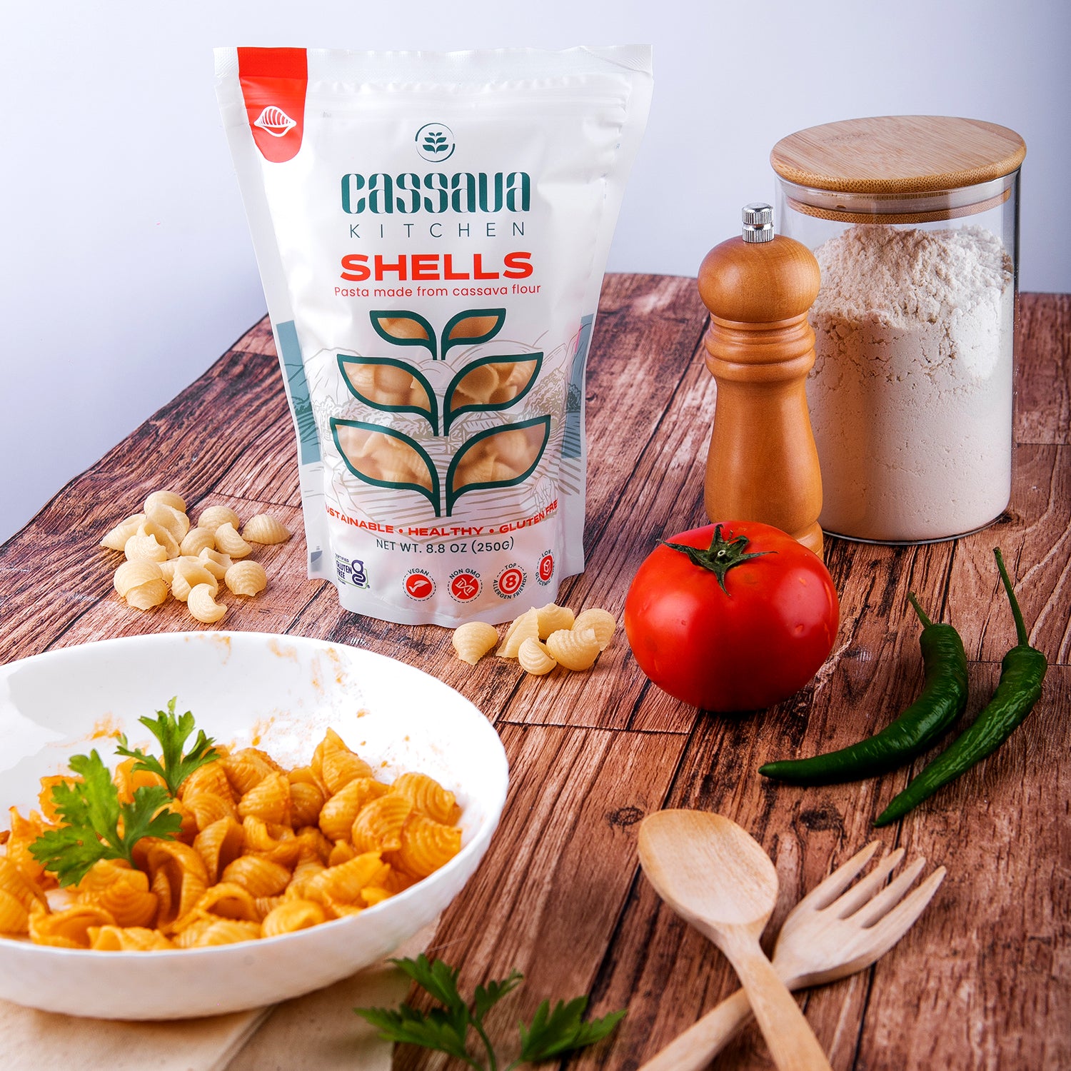 CASSAVA SHELLS BUNDLE (3 PACK)