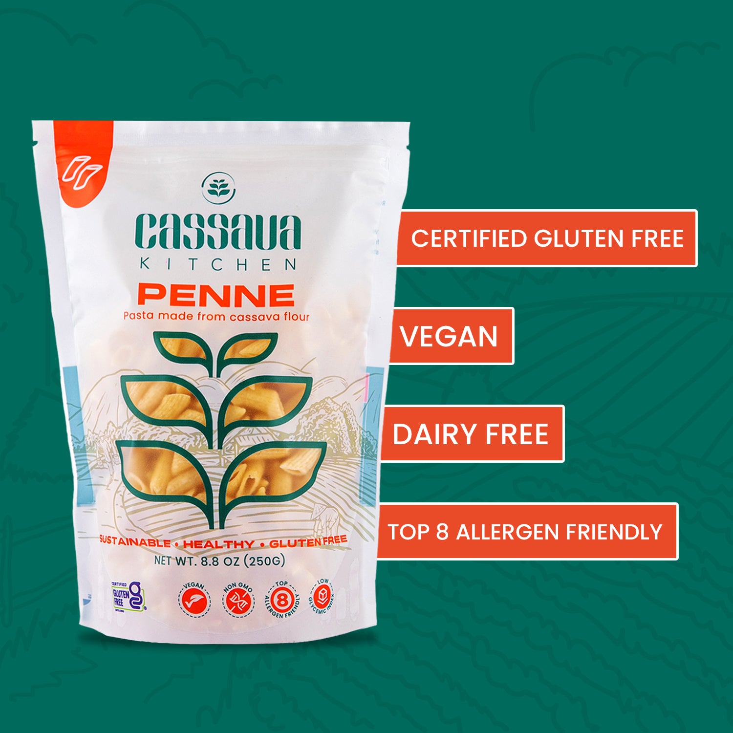 CASSAVA PENNE BUNDLE - (6 PACK)