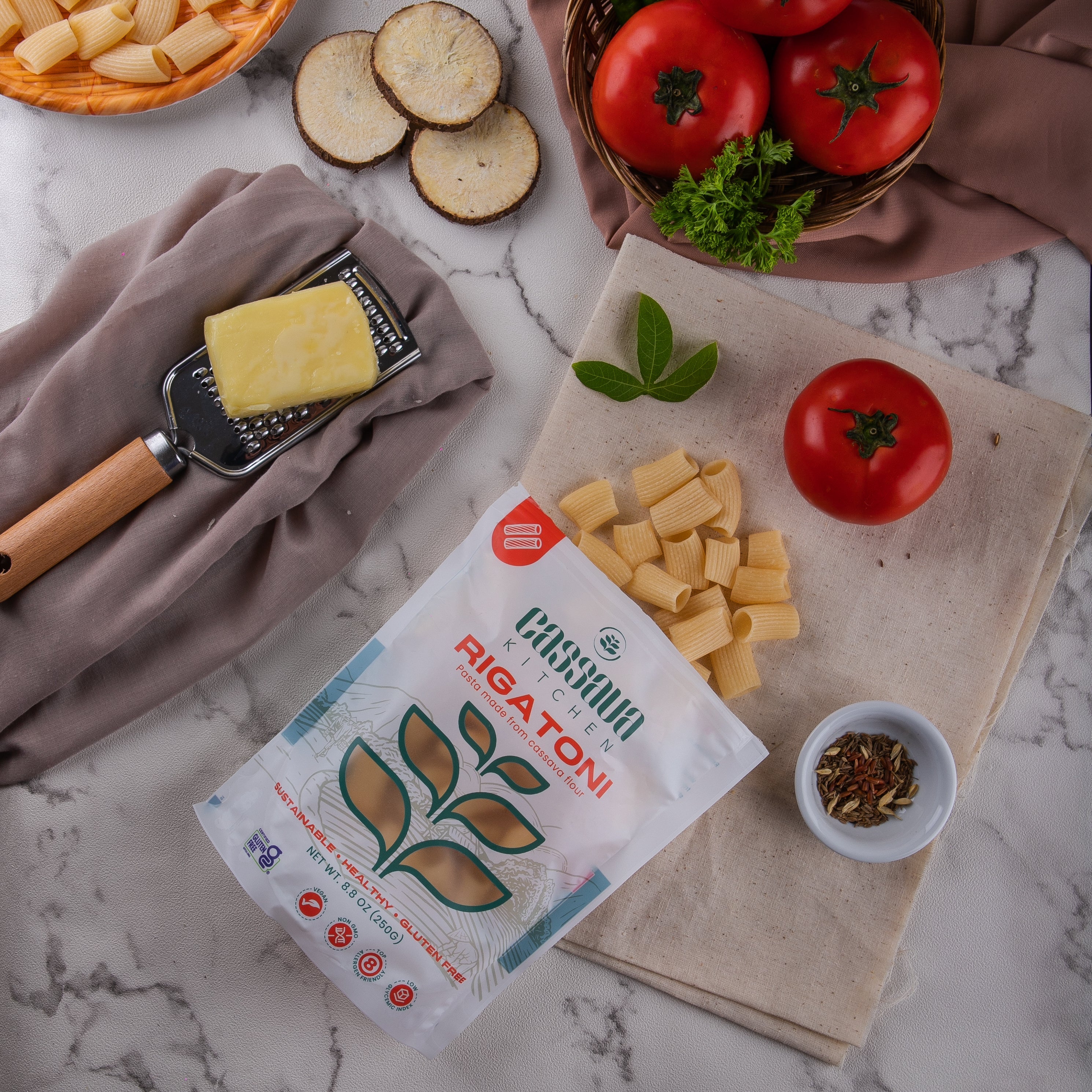 CASSAVA RIGATONI